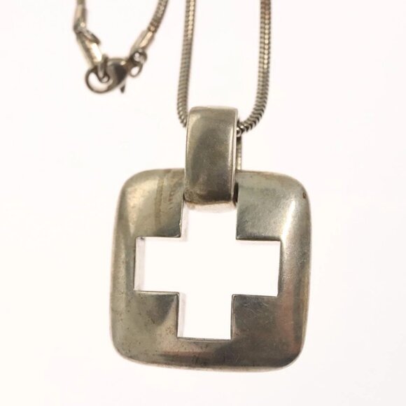 TIFFANY&Co. Necklace Ag925 Silver Auth am8150 - Picture 1 of 14